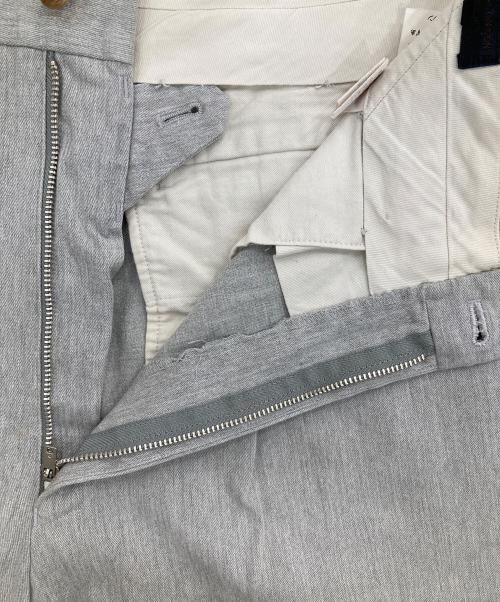 COMME des GARCONS HOMME（コムデギャルソン オム）COMME des GARCONS HOMME (コムデギャルソン オム) 90’sコットンタックパンツ グレー サイズ:Lの古着・服飾アイテム