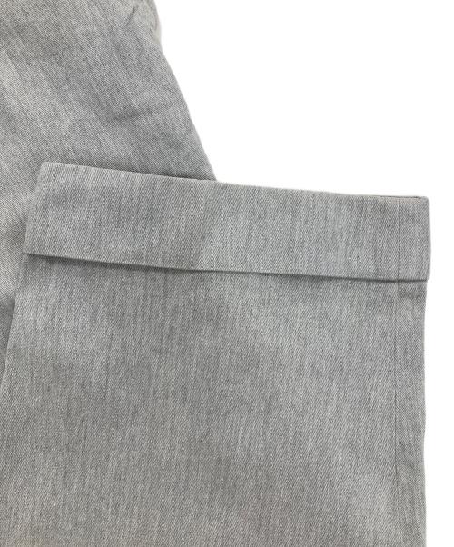 COMME des GARCONS HOMME（コムデギャルソン オム）COMME des GARCONS HOMME (コムデギャルソン オム) 90’sコットンタックパンツ グレー サイズ:Lの古着・服飾アイテム