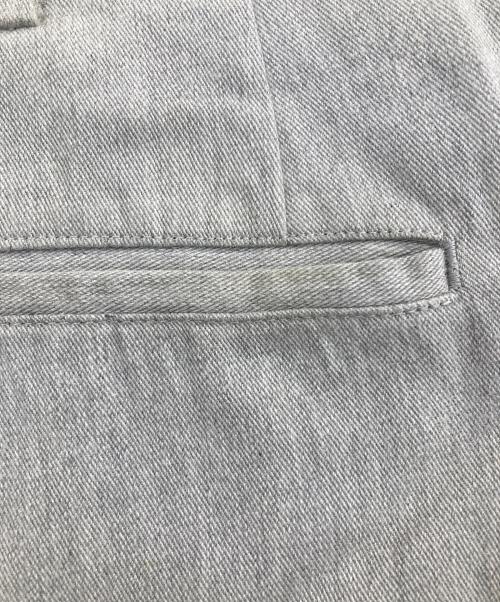 COMME des GARCONS HOMME（コムデギャルソン オム）COMME des GARCONS HOMME (コムデギャルソン オム) 90’sコットンタックパンツ グレー サイズ:Lの古着・服飾アイテム