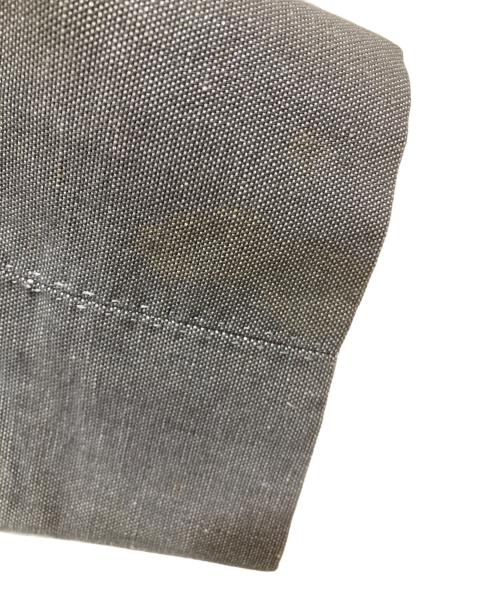 LOUIS VUITTON（ルイ ヴィトン）LOUIS VUITTON (ルイ ヴィトン) コットンリネンスナップジャケット グレー サイズ:SIZE 34の古着・服飾アイテム