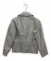 LOUIS VUITTON (ルイ ヴィトン) コットンリネンスナップジャケット グレー サイズ:SIZE 34：14000円
