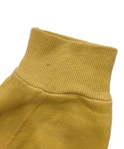 COLLEGIATE PACIFIC（カレッジパシフィック）Collegiate Pacific (カレッジパシフィック) 70’sカレッジロゴラグランスウェット イエロー サイズ:Mの古着・服飾アイテム