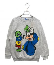 DISNEY（ディズニー）の古着「80’s両面プリントスウェット」｜グレー
