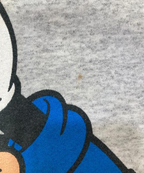DISNEY（ディズニー）Disney (ディズニー) 80’s両面プリントスウェット グレー サイズ:Sの古着・服飾アイテム