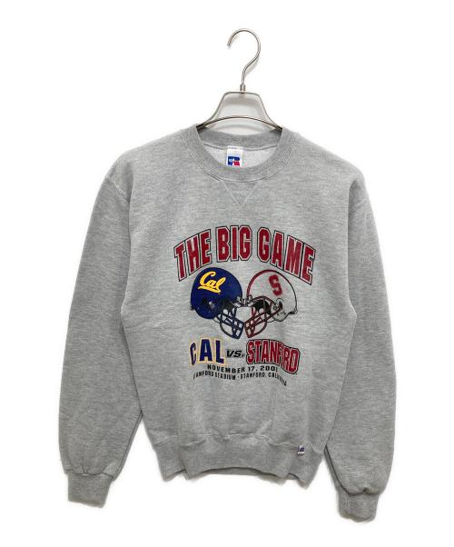 RUSSELL ATHLETIC（ラッセルアスレチック）RUSSELL ATHLETIC (ラッセルアスレチック) 00’sプリントスウェット グレー サイズ:Sの古着・服飾アイテム