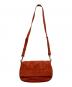 TORY BURCH (トリーバーチ) 2WAYショルダーバッグ オレンジ：8000円
