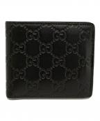 GUCCIグッチ）の古着「2つ折り財布」｜ブラック