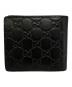 GUCCI (グッチ) 2つ折り財布 ブラック：18000円