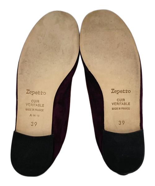 repetto（レペット）Repetto (レペット) スウェードバレエシューズ パープル サイズ:SIZE36の古着・服飾アイテム