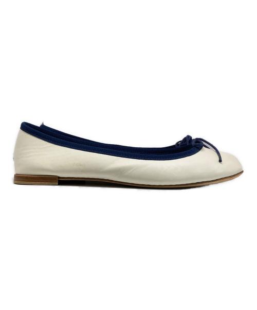 repetto（レペット）repetto (レペット) バレエシューズ ホワイト サイズ:SIZE39の古着・服飾アイテム