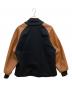 SKOOKUM (スクーカム) AWARD JACKET ブラック×ブラウン サイズ:L：15000円