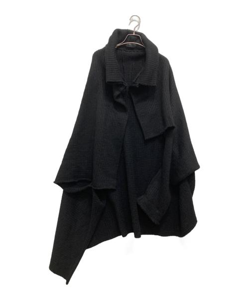 Y's（ワイズ）Y's (ワイズ) ポンチョ ブラック サイズ:SIZE2の古着・服飾アイテム