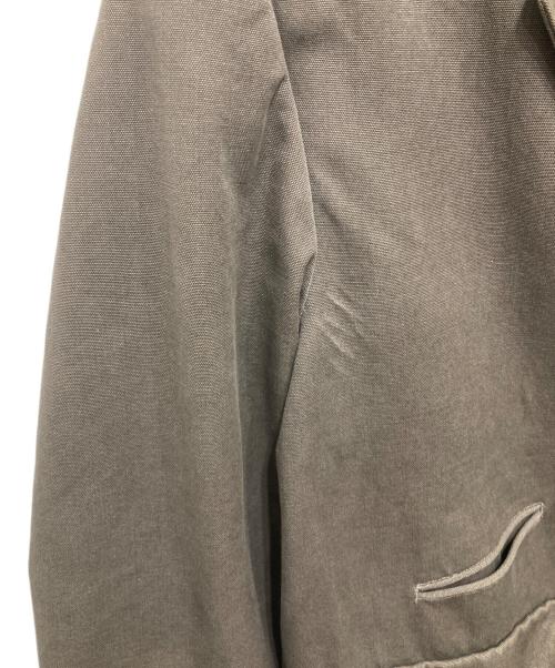 Yohji Yamamoto pour homme（ヨウジヤマモト プールオム）Yohji Yamamoto pour homme (ヨウジヤマモト プールオム) 91SS テーラードジャケット チャコールグレー×ブラウン サイズ:Mの古着・服飾アイテム