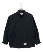 WTAPSダブルタップス）の古着「TRENCH / LS / POLY. BROADCLOTH」｜ネイビー