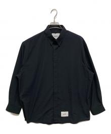WTAPS（ダブルタップス）の古着「TRENCH / LS / POLY. BROADCLOTH」｜ネイビー
