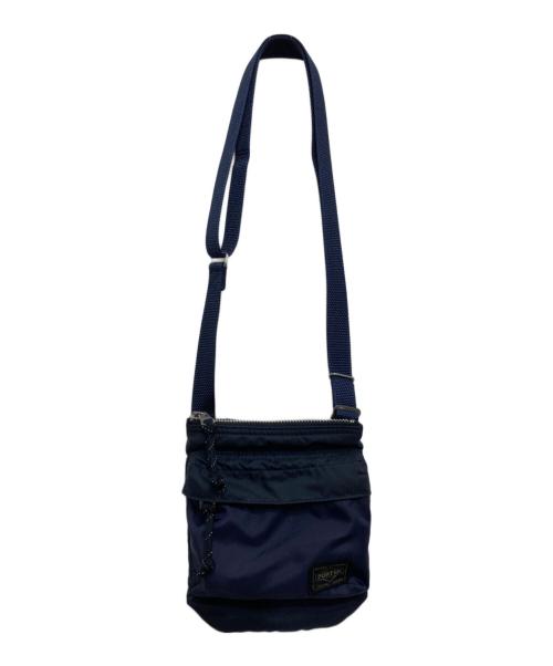 PORTER（ポーター）PORTER (ポーター) FORCE SHOULDER POUCH ネイビーの古着・服飾アイテム