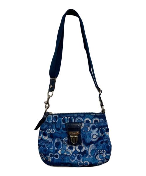COACH（コーチ）COACH (コーチ) ショルダーバッグ ブルーの古着・服飾アイテム