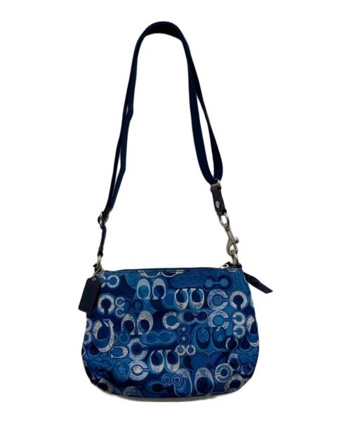 COACH（コーチ）COACH (コーチ) ショルダーバッグ ブルーの古着・服飾アイテム