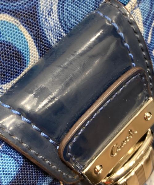 COACH（コーチ）COACH (コーチ) ショルダーバッグ ブルーの古着・服飾アイテム