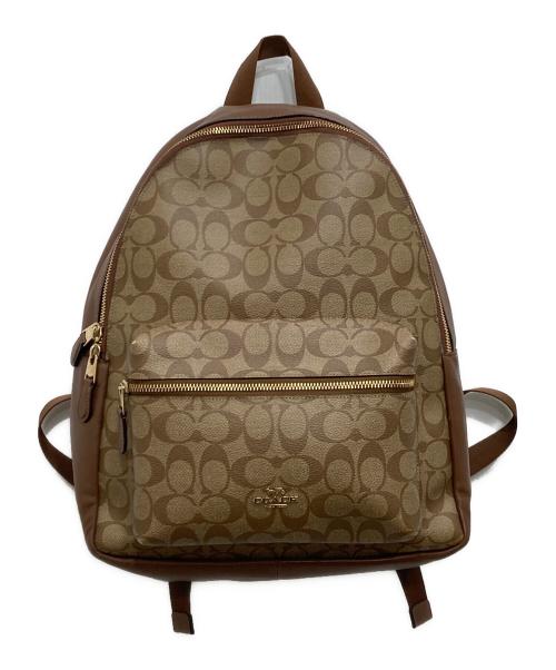 COACH（コーチ）COACH (コーチ) リュック ブラウンの古着・服飾アイテム