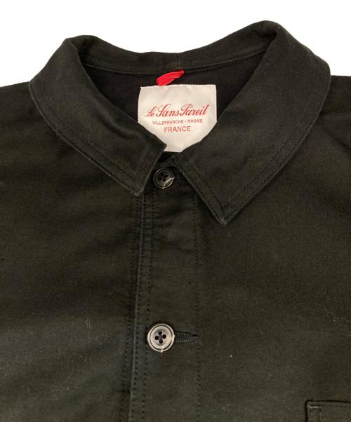 Le Sans Pareil（ル サン パレイユ）Le Sans Pareil (ル サン パレイユ) Cotton Twill Traditional Coverall/コットンツイルカバーオール ブラック サイズ:42の古着・服飾アイテム