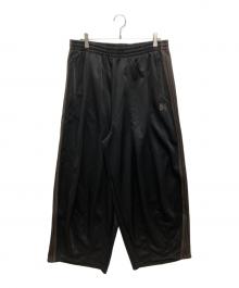 Needles（ニードルズ）の古着「H.D.Track Pant - Poly Smooth/ヒザデルトラックパンツ」｜ブラック