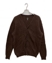 Needles（ニードルズ）の古着「Mohair Cardigan/モヘアニットカーディガン」｜ブラウン