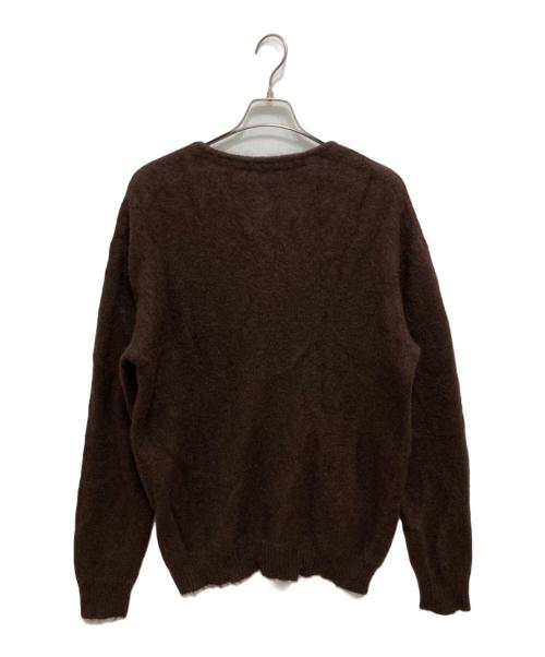 Needles（ニードルズ）Needles (ニードルズ) Mohair Cardigan/モヘアニットカーディガン ブラウン サイズ:Lの古着・服飾アイテム