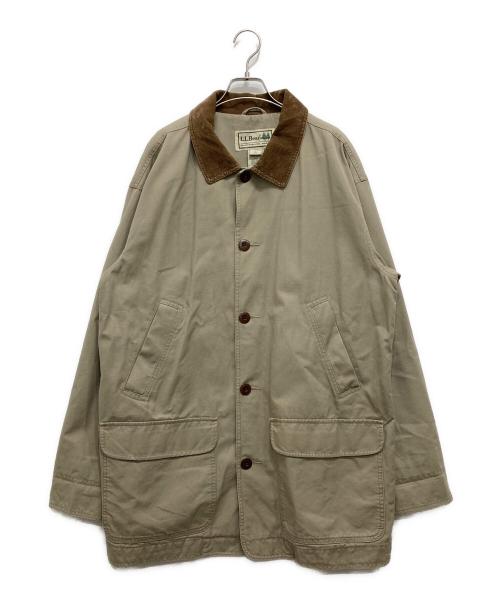 L.L.Bean（エルエルビーン）L.L.Bean (エルエルビーン) 襟切替フィールドコート ベージュ サイズ:Lの古着・服飾アイテム