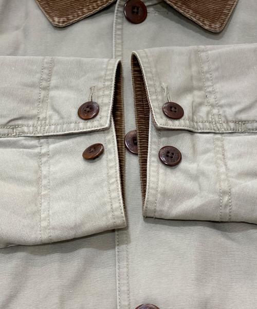 L.L.Bean（エルエルビーン）L.L.Bean (エルエルビーン) 襟切替フィールドコート ベージュ サイズ:Lの古着・服飾アイテム