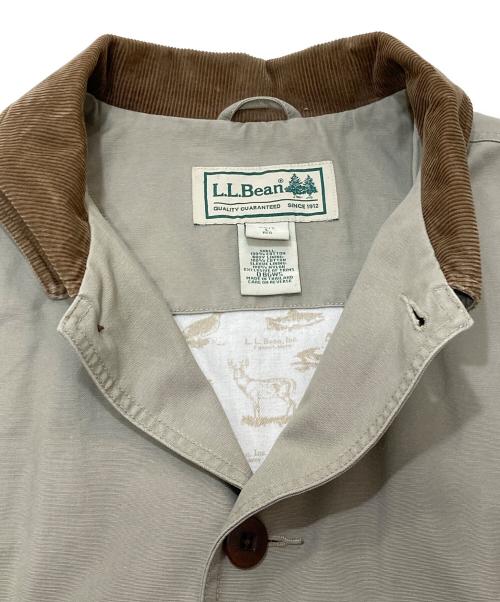 L.L.Bean（エルエルビーン）L.L.Bean (エルエルビーン) 襟切替フィールドコート ベージュ サイズ:Lの古着・服飾アイテム