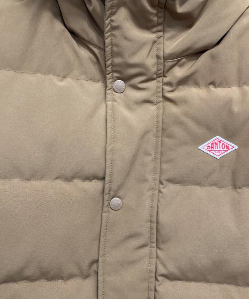 DANTON（ダントン）DANTON (ダントン) タッサーラクーンファーダウンコート ブラウン サイズ:36の古着・服飾アイテム