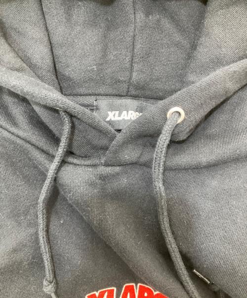 X-LARGE（エクストララージ）X-LARGE (エクストララージ) プルオーバーパーカー ブラック サイズ:Sの古着・服飾アイテム