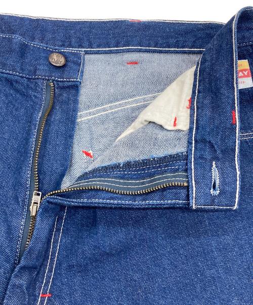 PAY DAY（ペイデイ）PAY DAY (ペイデイ) ヴィンテージ復刻ペインターパンツ ブルー サイズ:106cm (W42)の古着・服飾アイテム