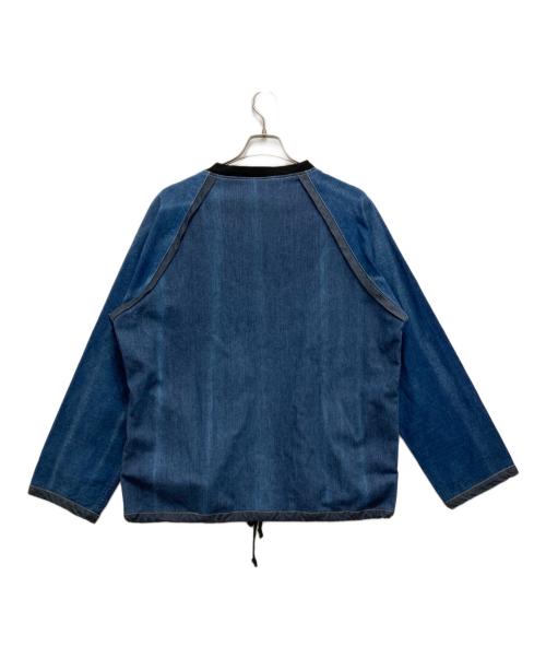 DIESEL（ディーゼル）DIESEL (ディーゼル) N.HOOLYWOOD (エヌ ハリウッド) ユーズド加工デニムカットソー インディゴ サイズ:不明の古着・服飾アイテム