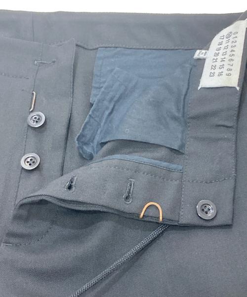 Maison Margiela 10（メゾンマルジェラ 10）Maison Margiela 10 (メゾンマルジェラ 10) ウール混イージーパンツ ブラック サイズ:SIZE48の古着・服飾アイテム