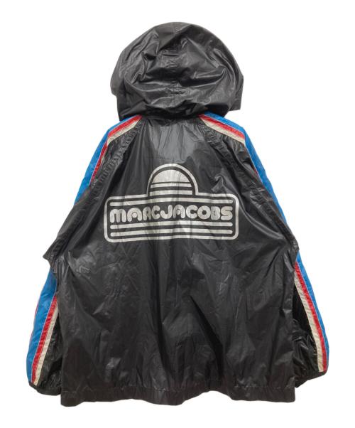 MARC JACOBS（マークジェイコブス）MARC JACOBS (マークジェイコブス) バックロゴナイロンジップアップジャケット ブラック サイズ:Lの古着・服飾アイテム