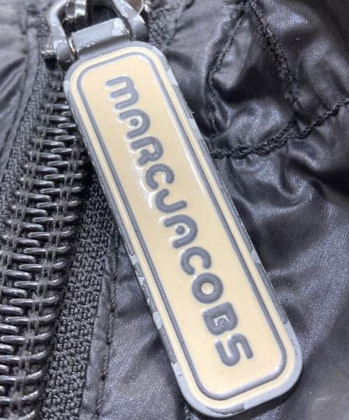 MARC JACOBS（マークジェイコブス）MARC JACOBS (マークジェイコブス) バックロゴナイロンジップアップジャケット ブラック サイズ:Lの古着・服飾アイテム