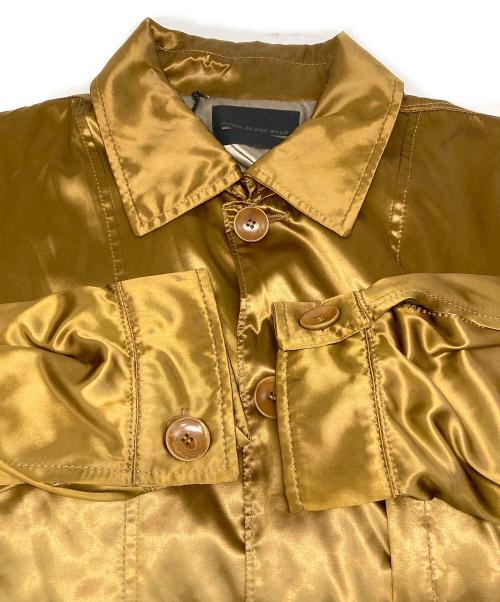 DIESEL Black Gold（ディーゼル ブラック ゴールド）DIESEL BLACK GOLD (ディーゼル ブラック ゴールド) サテンジャケット ブラウン サイズ:48の古着・服飾アイテム