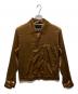 DIESEL BLACK GOLD（ディーゼル ブラック ゴールド）の古着「サテンジャケット」｜ブラウン