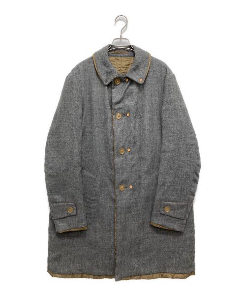 KOLOR（カラー）KOLOR (カラー) 00’ｓリバーシブルジャケット/アルパカライトシャギーコート グリーン×グレー サイズ:SIZE3の古着・服飾アイテム