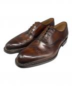 Salvatore Ferragamoサルヴァトーレ フェラガモ）の古着「ウィングチップシューズ」｜ブラウン