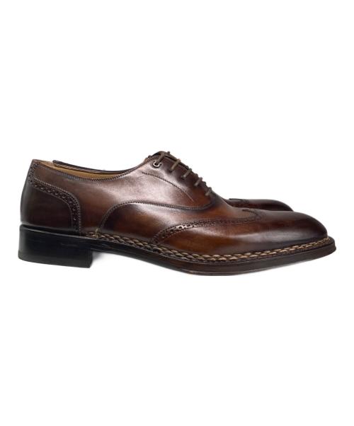 Salvatore Ferragamo（サルヴァトーレ フェラガモ）Salvatore Ferragamo (サルヴァトーレ フェラガモ) ウィングチップシューズ ブラウン サイズ:不明の古着・服飾アイテム