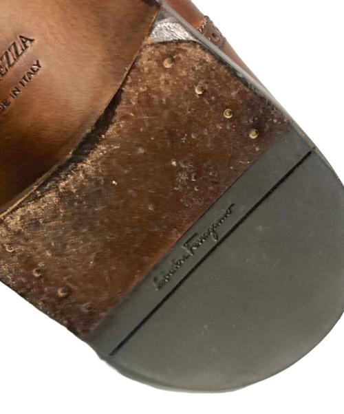 Salvatore Ferragamo（サルヴァトーレ フェラガモ）Salvatore Ferragamo (サルヴァトーレ フェラガモ) ウィングチップシューズ ブラウン サイズ:不明の古着・服飾アイテム