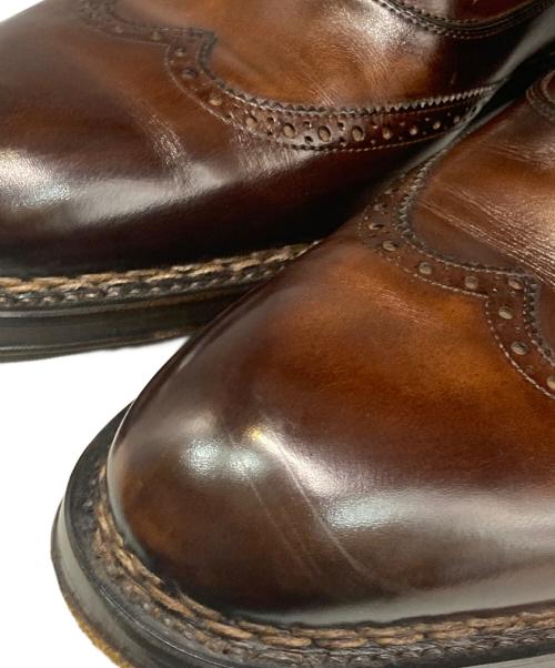Salvatore Ferragamo（サルヴァトーレ フェラガモ）Salvatore Ferragamo (サルヴァトーレ フェラガモ) ウィングチップシューズ ブラウン サイズ:不明の古着・服飾アイテム