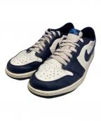 NIKEナイキ）の古着「AIR JORDAN 1 RETRO LOW OG Obsidian」｜ホワイト