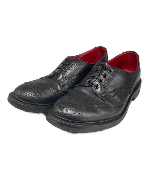 Tricker's（トリッカーズ）Tricker's (トリッカーズ) COMME des GARCONS JUNYA WATANABE MAN (コムデギャルソンジュンヤワタナベマン) コラボレザーシューズ ブラック サイズ:10Tの古着・服飾アイテム
