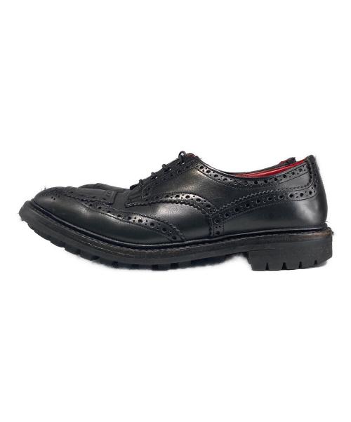 Tricker's（トリッカーズ）Tricker's (トリッカーズ) COMME des GARCONS JUNYA WATANABE MAN (コムデギャルソンジュンヤワタナベマン) コラボレザーシューズ ブラック サイズ:10Tの古着・服飾アイテム