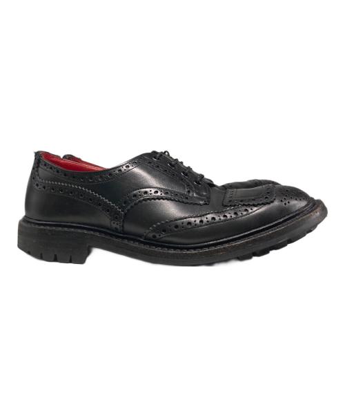 Tricker's（トリッカーズ）Tricker's (トリッカーズ) COMME des GARCONS JUNYA WATANABE MAN (コムデギャルソンジュンヤワタナベマン) コラボレザーシューズ ブラック サイズ:10Tの古着・服飾アイテム