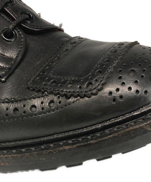 Tricker's（トリッカーズ）Tricker's (トリッカーズ) COMME des GARCONS JUNYA WATANABE MAN (コムデギャルソンジュンヤワタナベマン) コラボレザーシューズ ブラック サイズ:10Tの古着・服飾アイテム